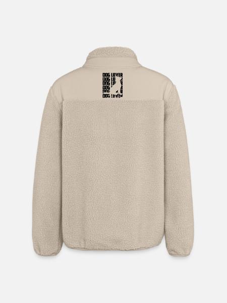 Snowboarders - Relaxed Fit Unisex Sherpa Jacket by Stanley/Stella - beige