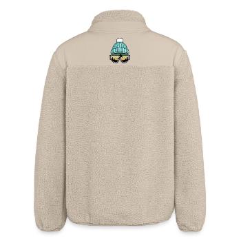 Retro Apres Ski Party Crew Snow Skiing Ski - Relaxed Fit Unisex Sherpa Jacket by Stanley/Stella - beige - Back