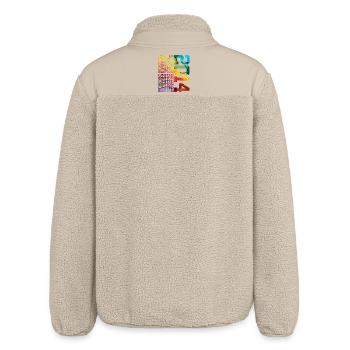 LIMITED EDITION 2014 12 YEARS 12TH BIRTHDAY - Relaxed Fit Unisex Sherpa Jacket by Stanley/Stella - beige - Back