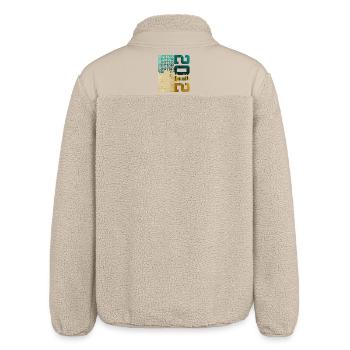 LIMITED EDITION 2012 14 YEARS 14TH BIRTHDAY - Relaxed Fit Unisex Sherpa Jacket by Stanley/Stella - beige - Back