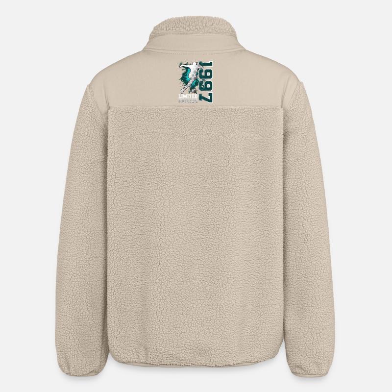 1997 Année de naissance Anniversaire - Veste sherpa unisexe coupe décontractée Stanley/Stella - beige
