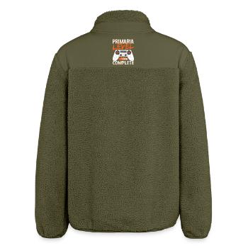 Last Day Primary School Graduation School 2026 - Relaxed Fit Unisex Sherpa Jacket by Stanley/Stella - khaki - Back