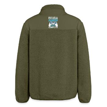 Primary Graduation Gift 2026 School Diploma - Relaxed Fit Unisex Sherpa Jacket by Stanley/Stella - khaki - Back
