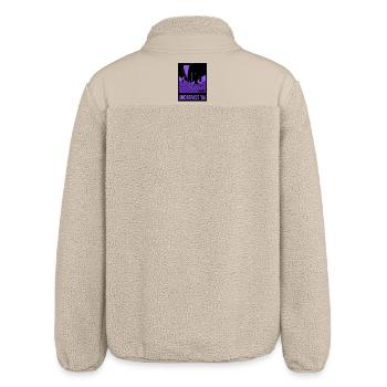 Underpass 86 Brücke Graffiti Motiv - Relaxed Fit Unisex Sherpajacke von Stanley/Stella - Beige - Hinten