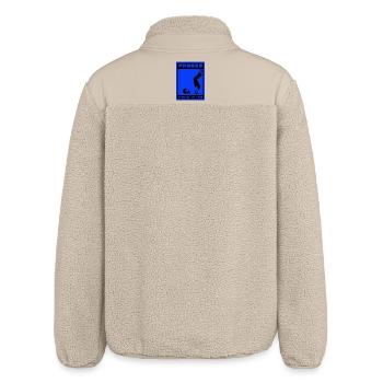 Freeze Hold It '84 Retro Fitness Poster - Relaxed Fit Unisex Sherpajacke von Stanley/Stella - Beige - Hinten