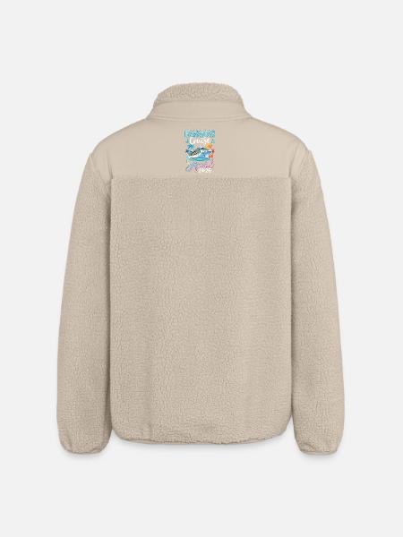 Bahamas Cruise Squad 2026 - Relaxed Fit Unisex Sherpa Jacket by Stanley/Stella - beige