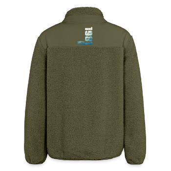 45. Geburtstag Mann Frau 45 Jahre 1981 Geschenk - Relaxed Fit Unisex Sherpajacke von Stanley/Stella - Khaki - Hinten