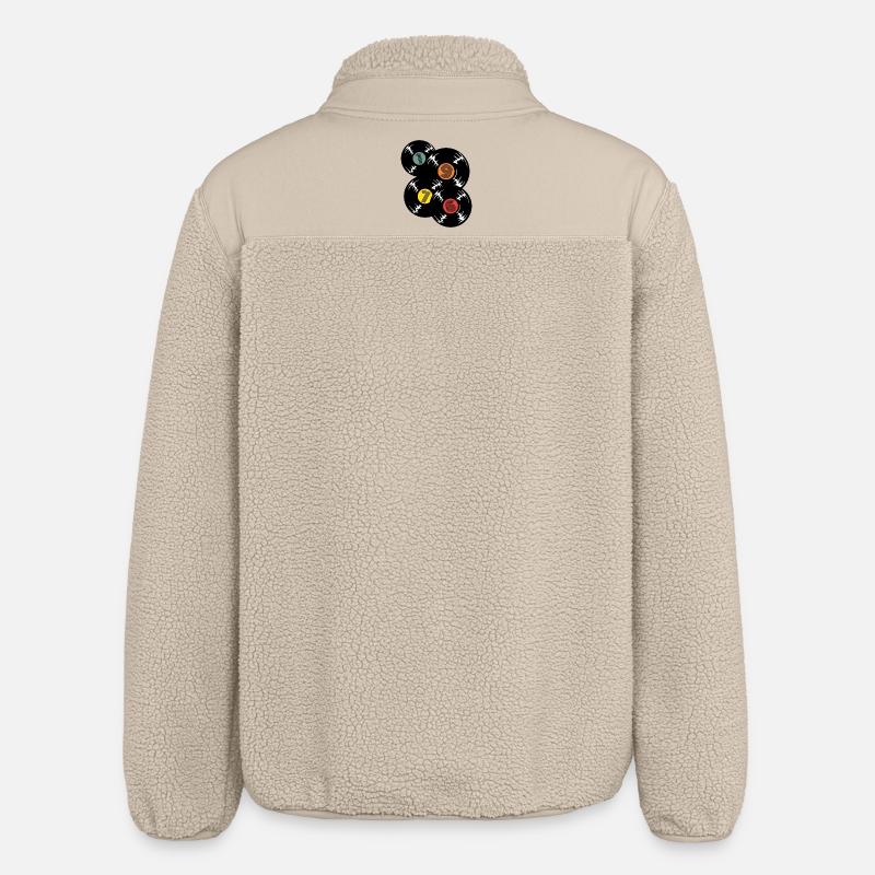 Millésime 1976 - Veste sherpa unisexe coupe décontractée Stanley/Stella - beige