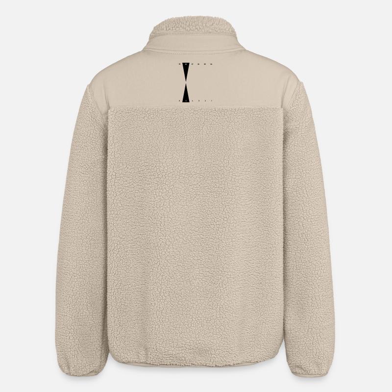 Backgammon | Golden Point - Relaxed Fit Unisex Sherpa Jacket by Stanley/Stella - beige