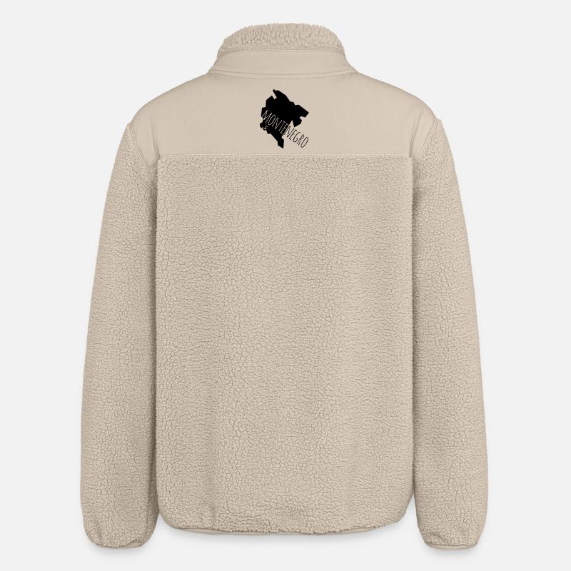 montenegro - Relaxed Fit Unisex Sherpajacke von Stanley/Stella - Beige