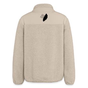Texel - Relaxed Fit Unisex Sherpa Jacket by Stanley/Stella - beige - Back