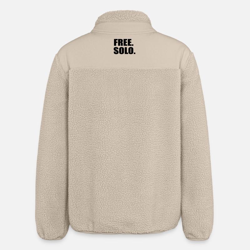 climb - Relaxed Fit Unisex Sherpa Jacket by Stanley/Stella - beige