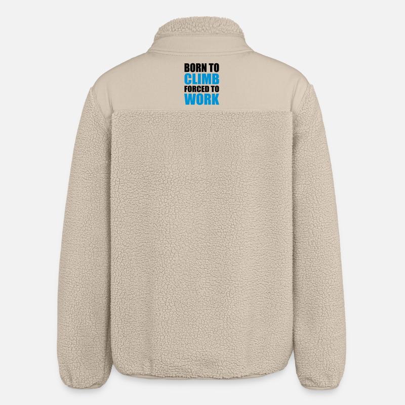 escalade - Veste sherpa unisexe coupe décontractée Stanley/Stella - beige