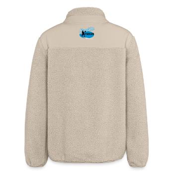 Stand Up Paddling - Relaxed Fit Unisex Sherpajacke von Stanley/Stella - Beige - Hinten