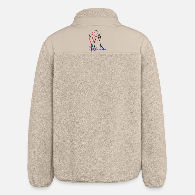 Tango-1 - Relaxed Fit Unisex Sherpajacke von Stanley/Stella - Beige