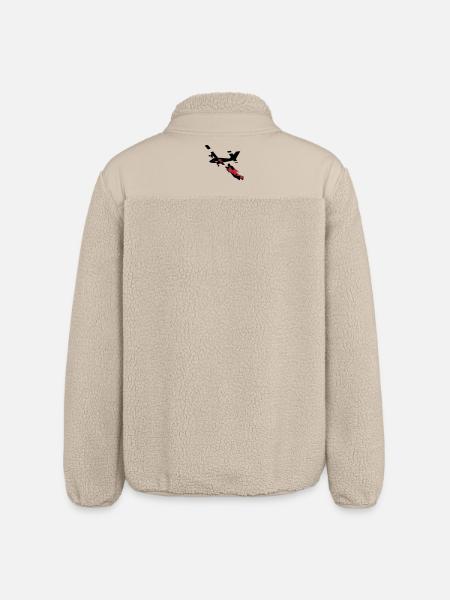 Wingsuit - Relaxed Fit Unisex Sherpajacke von Stanley/Stella - Beige