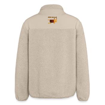 Alexa, pick that up! - Relaxed Fit Unisex Sherpa Jacket by Stanley/Stella - beige - Back