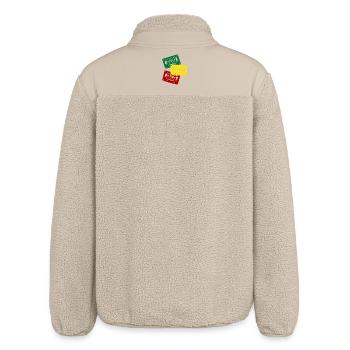 Cassette Colors Trio - Veste sherpa unisexe coupe décontractée Stanley/Stella - beige - Dos