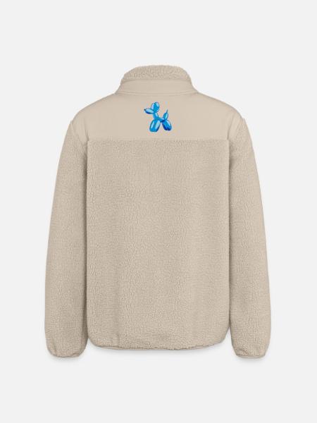 Balloon Dog - Veste sherpa unisexe coupe décontractée Stanley/Stella - beige