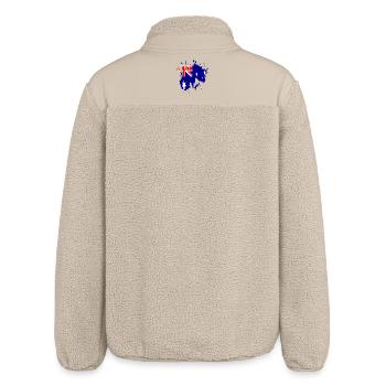 Australien Pepigo - Relaxed Fit Unisex Sherpajacke von Stanley/Stella - Beige - Hinten