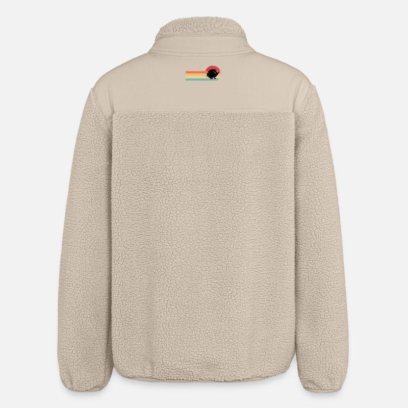 Hérisson - Veste sherpa unisexe coupe décontractée Stanley/Stella - beige