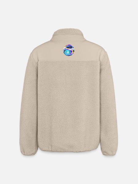 Nordlichter - Relaxed Fit Unisex Sherpajacke von Stanley/Stella - Beige