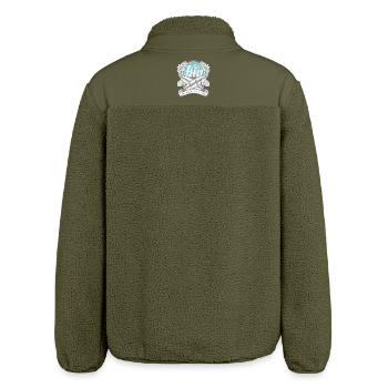 SURF, SURF - Veste sherpa unisexe coupe décontractée Stanley/Stella - kaki - Dos
