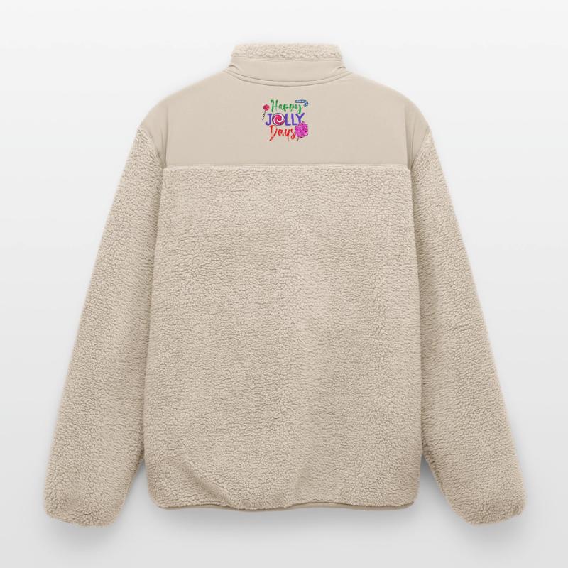 Sweets Statement Candy Snacking Delicious Relaxed Fit Unisex Sherpa Jacket by Stanley/Stella