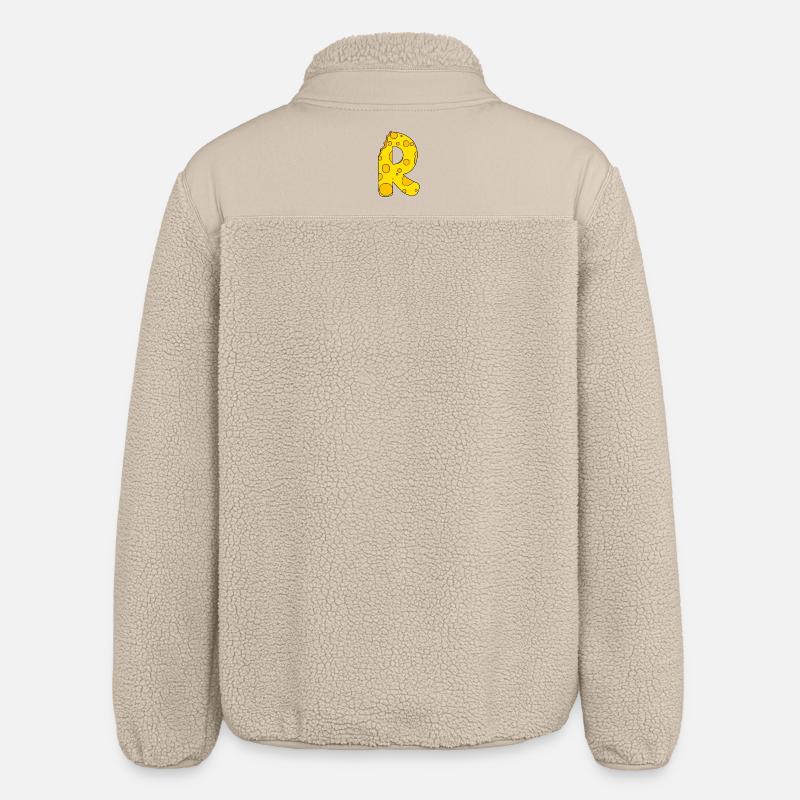 Point R - Relaxed Fit Unisex Sherpa Jacket by Stanley/Stella - beige