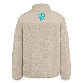 FEEL GOOD - Relaxed Fit Unisex Sherpa Jacket by Stanley/Stella - beige - Back