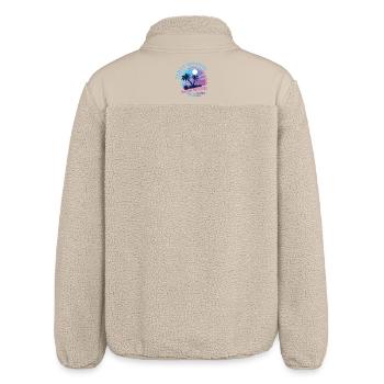 Family Vacation Making Memories Lifetime - Relaxed Fit Unisex Sherpajacke von Stanley/Stella - Beige - Hinten