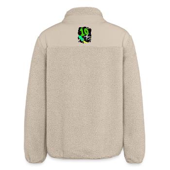 Junge 10 Jahre alt - 10. Geburtstag Geschenk - Relaxed Fit Unisex Sherpajacke von Stanley/Stella - Beige - Hinten