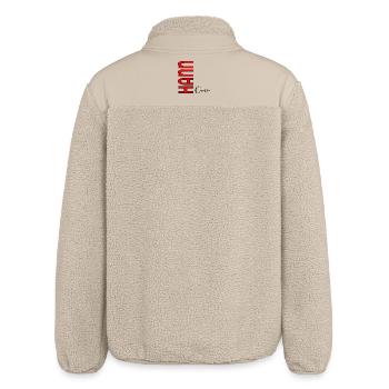 HANNOVER - Relaxed Fit Unisex Sherpajacke von Stanley/Stella - Beige - Hinten