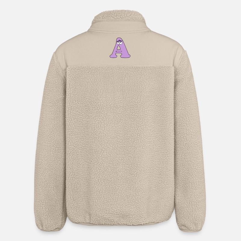 A - Relaxed Fit Unisex Sherpajacke von Stanley/Stella - Beige
