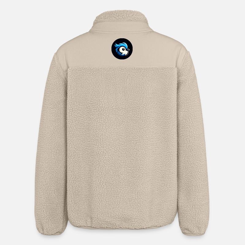 Oiseau comique - Veste sherpa unisexe coupe décontractée Stanley/Stella - beige