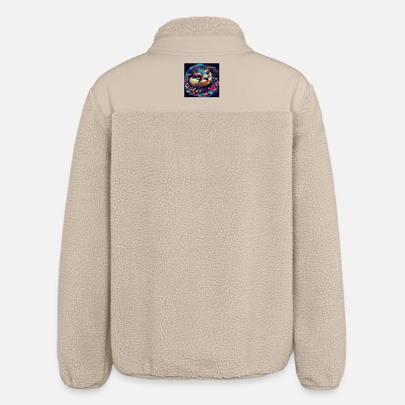 Otter - Relaxed Fit Unisex Sherpajacke von Stanley/Stella - Beige