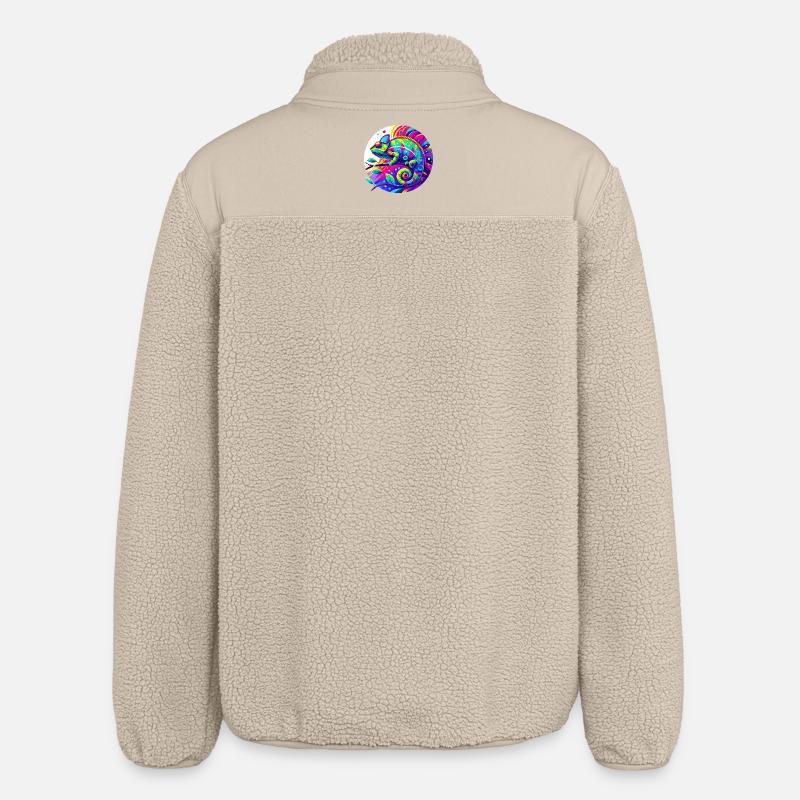 Caméléon - Veste sherpa unisexe coupe décontractée Stanley/Stella - beige