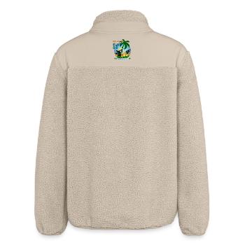 BEACH CLUB Florida - Relaxed Fit Unisex Sherpajacke von Stanley/Stella - Beige - Hinten