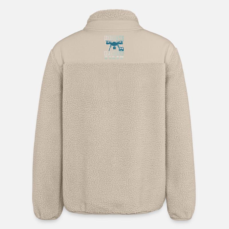 Drone Pilot - Relaxed Fit Unisex Sherpa Jacket by Stanley/Stella - beige
