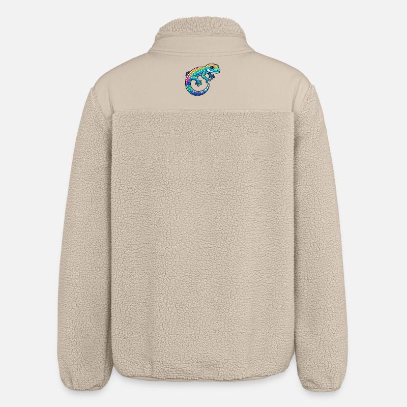 Gecko - Veste sherpa unisexe coupe décontractée Stanley/Stella - beige