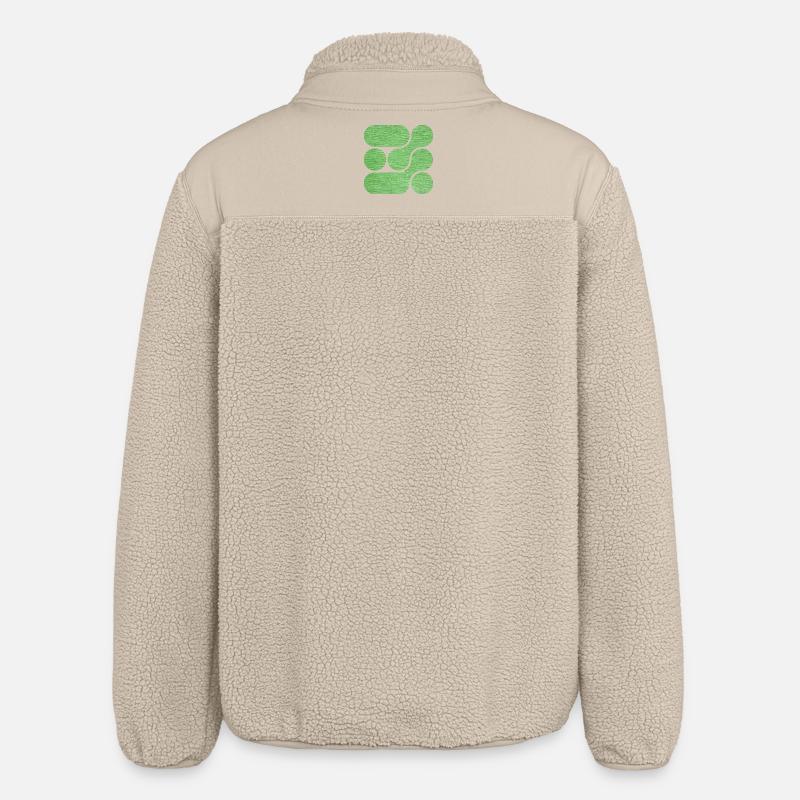 OCHOOO - VERT - Veste sherpa unisexe coupe décontractée Stanley/Stella - beige