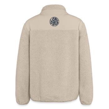 Utilisez la force 2 - Veste sherpa unisexe coupe décontractée Stanley/Stella - beige - Dos
