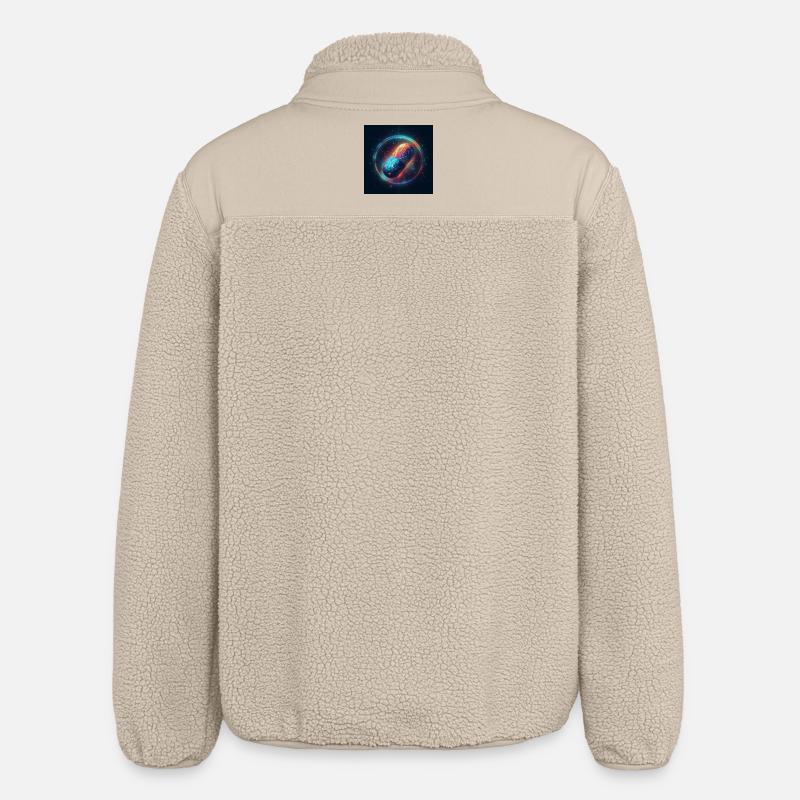 Pilule 1 - Veste sherpa unisexe coupe décontractée Stanley/Stella - beige