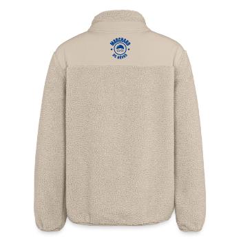 Schwimmen, Schwimmen, Schwimmen - Relaxed Fit Unisex Sherpajacke von Stanley/Stella - Beige - Hinten