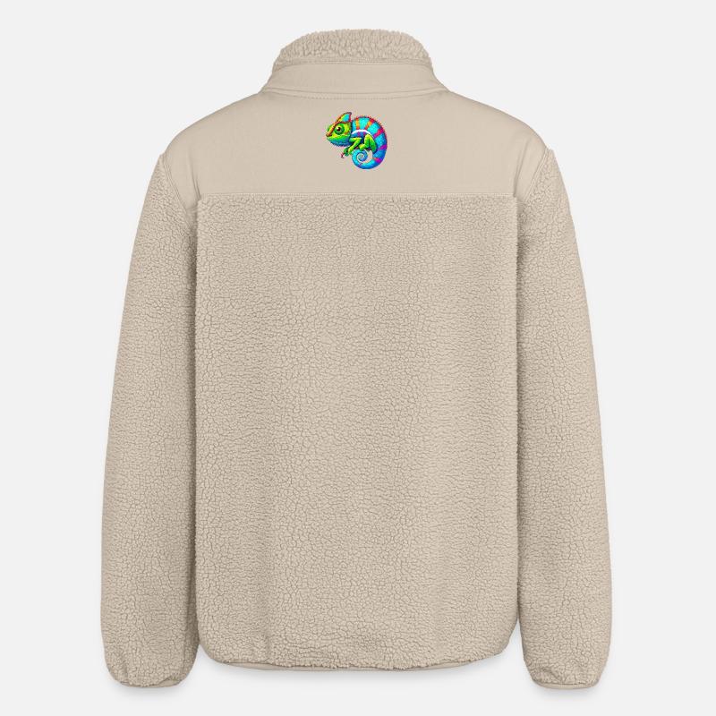 Caméléon - Veste sherpa unisexe coupe décontractée Stanley/Stella - beige