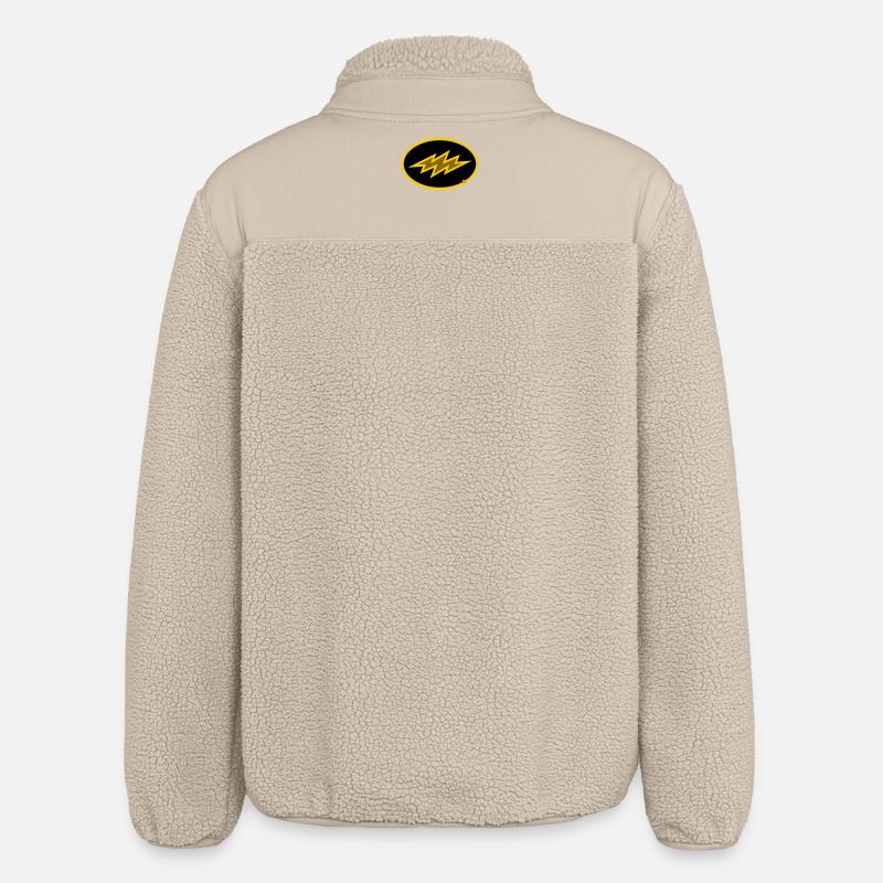 bolt - Relaxed Fit Unisex Sherpa Jacket by Stanley/Stella - beige