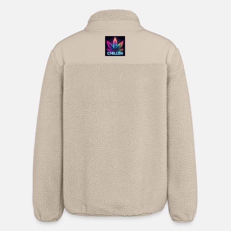 froid - Veste sherpa unisexe coupe décontractée Stanley/Stella - beige
