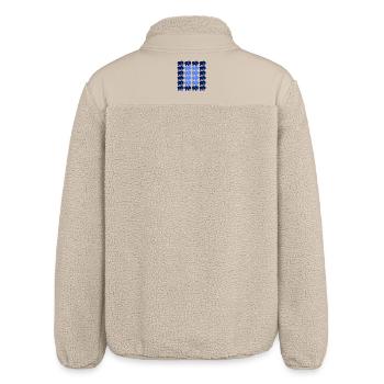 ÉLÉPHANT - Veste sherpa unisexe coupe décontractée Stanley/Stella - beige - Dos