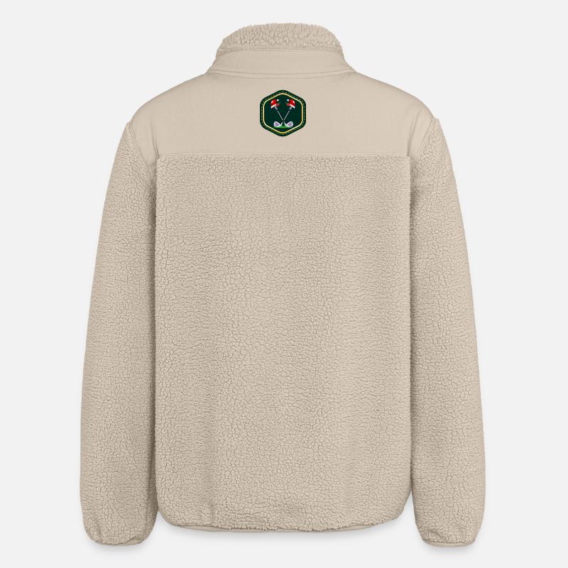 WEIHNACHTSGESCHENKE GOLFSPORT - Relaxed Fit Unisex Sherpajacke von Stanley/Stella - Beige