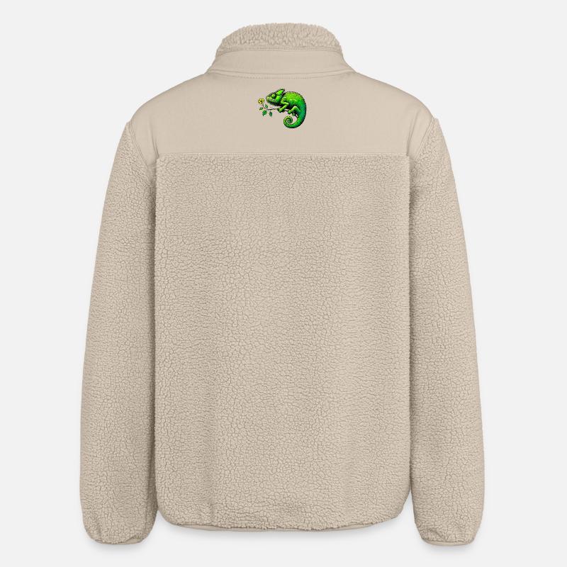 Caméléon - Veste sherpa unisexe coupe décontractée Stanley/Stella - beige
